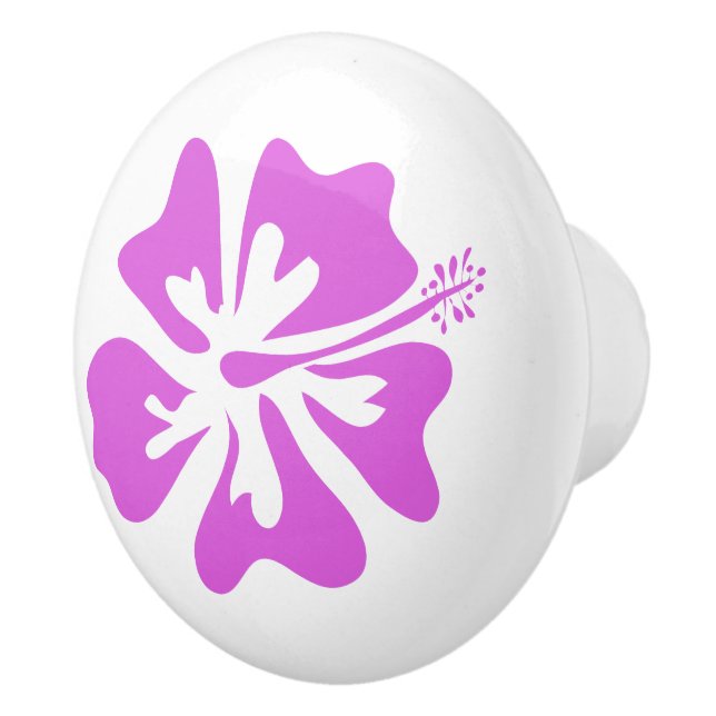 Tropical Hawaii-blomdörr och lådeknappar Knopp (Höger)