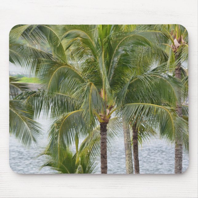 Tropical Hawaii Handflatan Träd Musmatta (Framsidan)