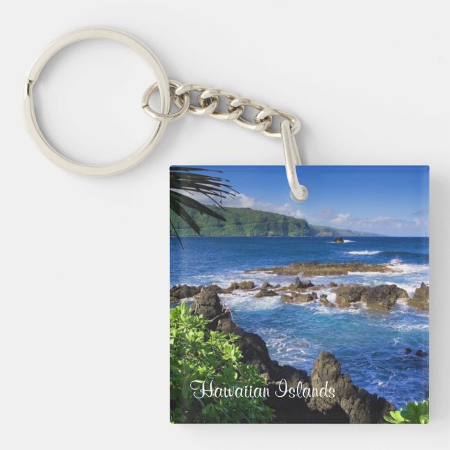 Tropical Hawaii Keychain (Framsidan)