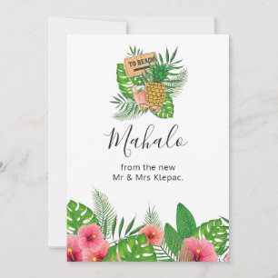 Tropical Hawaii Summer Tack Kort