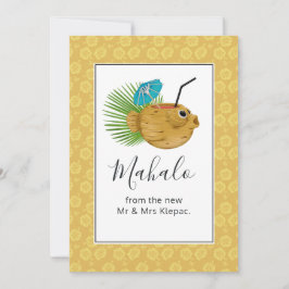 Tropical Hawaii Tiki Totem Summer Tack Kort