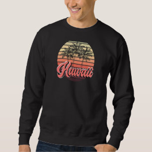 Tropical Hawaii Vacation Souvenir Lång Ärmad Tröja