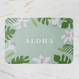 Tropical Hawaiian Bath Mat Badrumsmatta