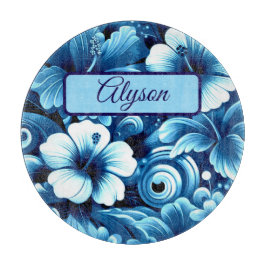 Tropical Hawaiian Flowers Hibiscus Personalized