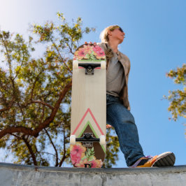 Tropical Hawaiian Inspired Dd Brand Mini Skateboard Bräda 18,5 Cm