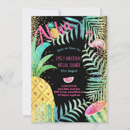 Tropical Hawaiian Luau Möhippa Inbjudningar