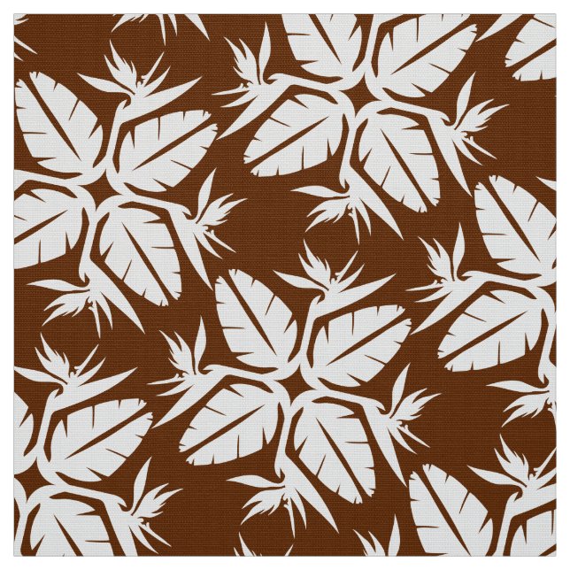 Tropical Hawaiian Quilt Mönster Bird of Paradise Tyg (Provkarta)