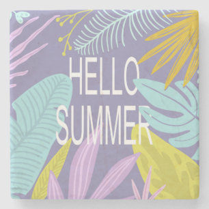 Tropical hej Summer Stenunderlägg