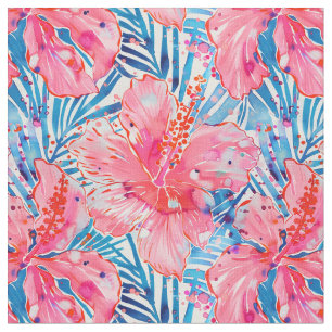 Tropical Hibiscus Breeze Tyg