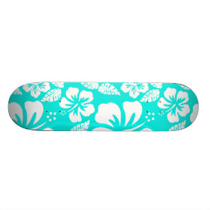Tropical Hibiscus Skateboard Bräda 20 Cm