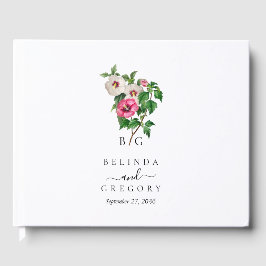 Tropical Hibiscus Sommar Bröllop Gästböcker