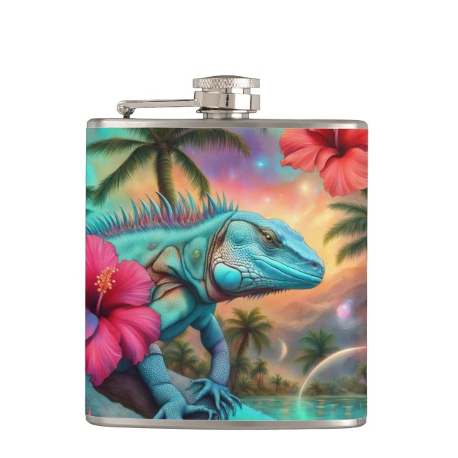 Tropical iguana fickplunta (Framsidan)