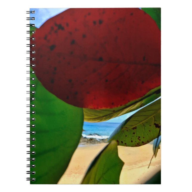 Tropical Inspiration Notebook Anteckningsbok (Framsidan)