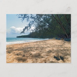 Tropical Island Beach, Kambodja Vykort