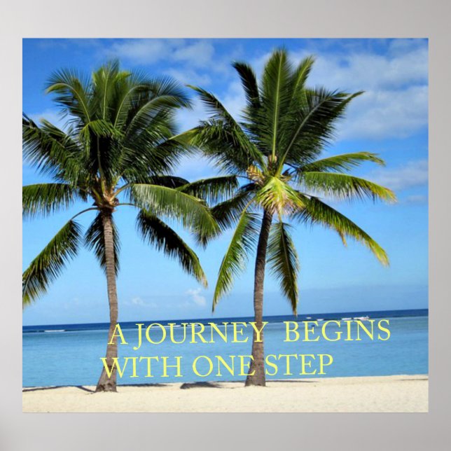 Tropical Island Journey Inspire Poster (Framsidan)