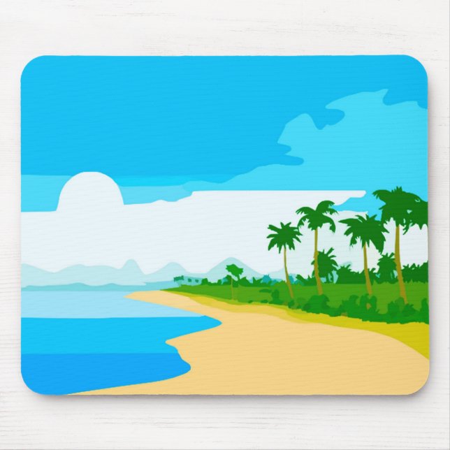 Tropical Island Mousepad Musmatta (Framsidan)