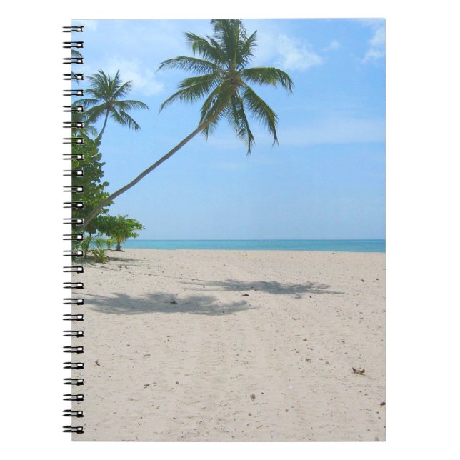 Tropical Island Notebook Anteckningsbok (Framsidan)