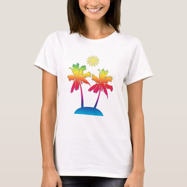Tropical Island T-Shirt (Framsida)