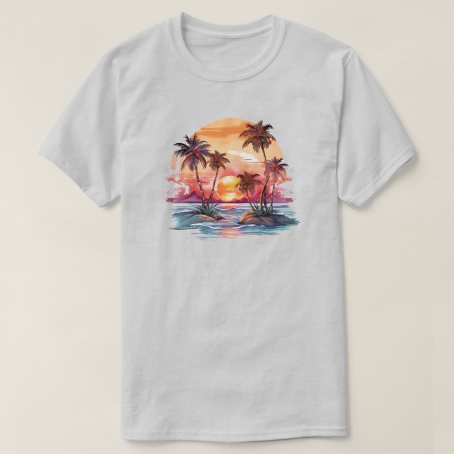 Tropical Island T-Shirt (Design framsida)