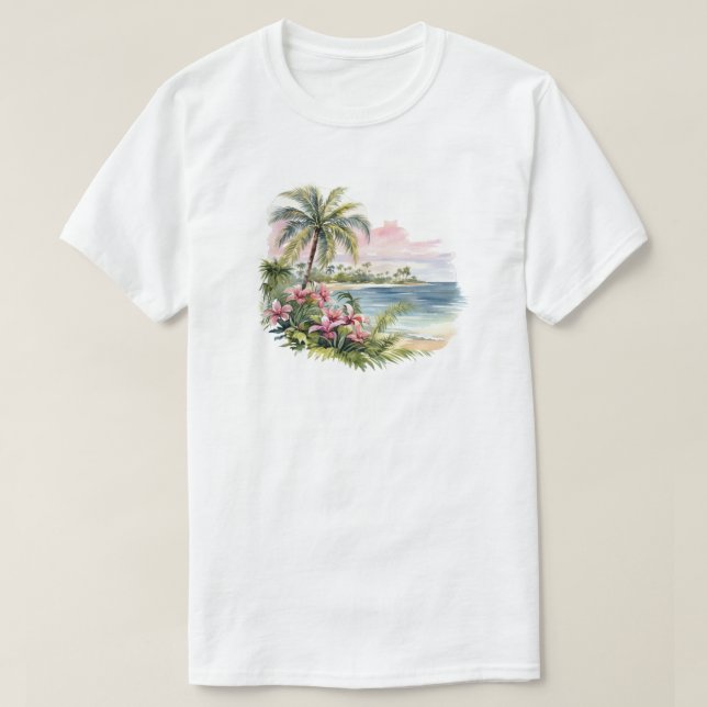 Tropical Island T-Shirt (Design framsida)