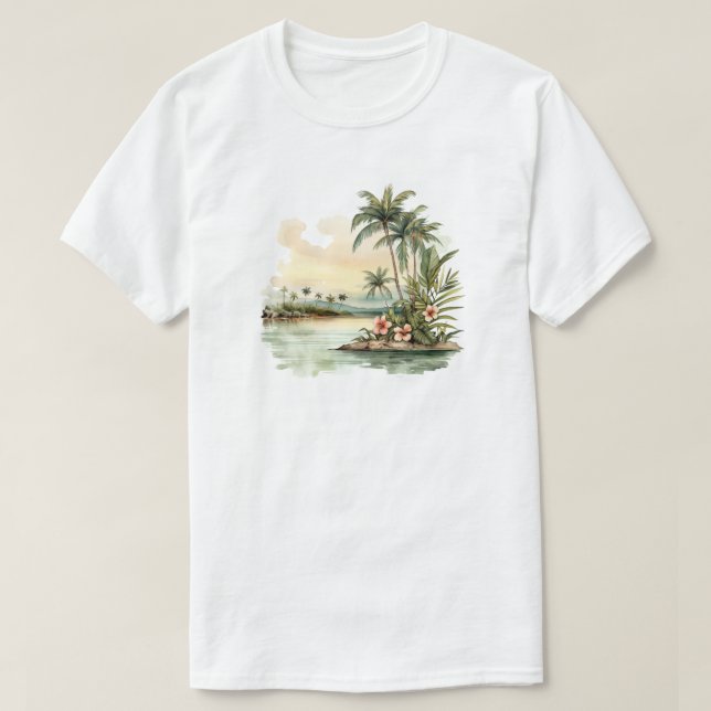 Tropical Island T-Shirt (Design framsida)