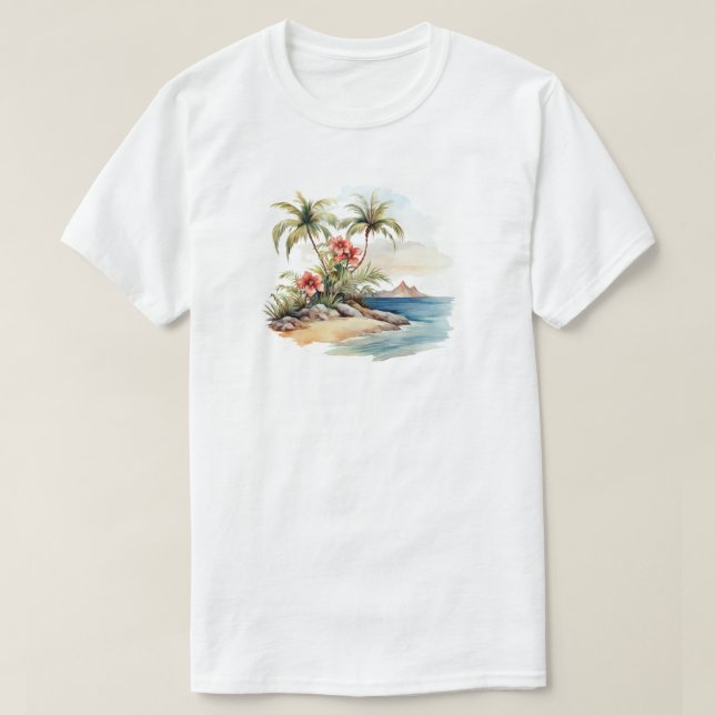 Tropical Island T-Shirt (Design framsida)