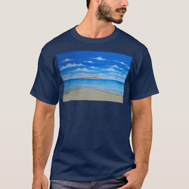 Tropical Island  T Shirt (Framsida)