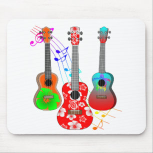Tropical Island Ukulele Player Music Musmatta