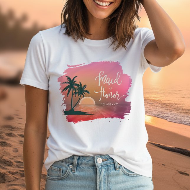 Tropical Isle Brudtjänst Rosa ID581 T Shirt (Skapare uppladdad)
