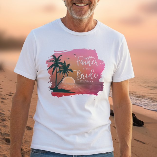Tropical Isle Far åt Bruden Rosa ID581 T Shirt (Skapare uppladdad)