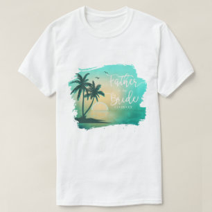 Tropical Isle Far av Bride Teal ID581 T Shirt