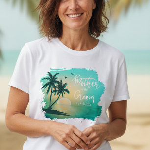 Tropical Isle Mor till brudgum Teal ID581 T Shirt
