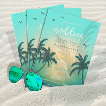 Tropical Isle Sunrise Bröllop Teal L2 ID581