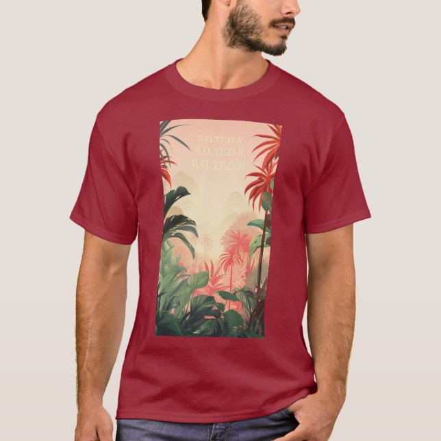 Tropical Jazz T Shirt (Framsida)