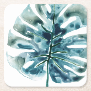 Tropical Jewel Handflatan Underlägg Papper Kvadrat