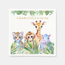 Tropical Jungle Baby djur