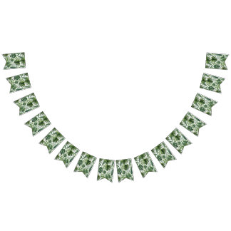 Tropical Jungle bunting bananner Vimplar