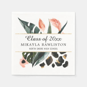 Tropical Jungle Greenery   STUDENTFEST Pappersservett