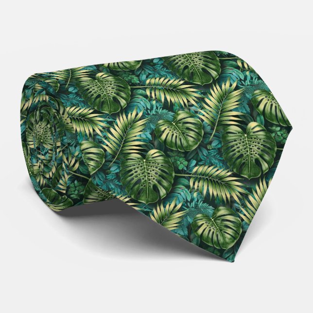 Tropical Jungle Leaf Pattern Slips (Rullad)