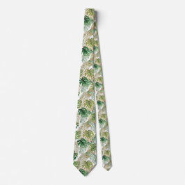Tropical Jungle Löv Design Necktie Slips