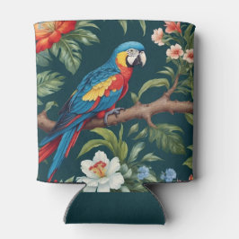 Tropical Jungle Löv, färglös papegoja