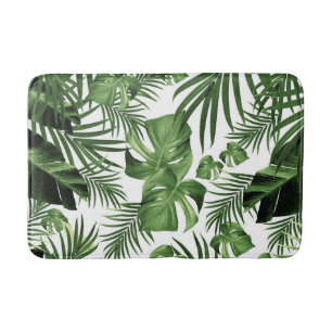 Tropical Jungle Lövs Mönster #12 (utgåva 2020) Badrumsmatta