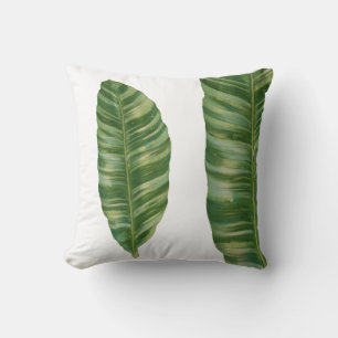 Tropical Jungle Modern Banana Löv Greenery Grönt Kudde