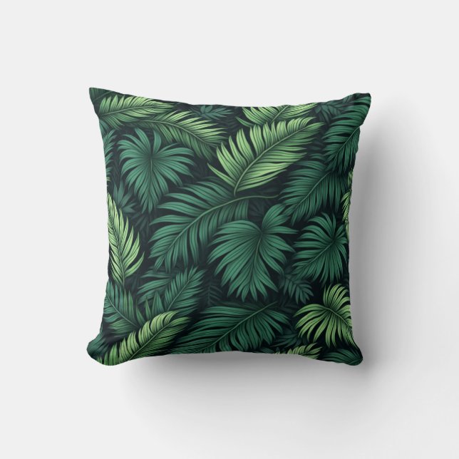 Tropical Jungle Pillow Kudde (Framsida)