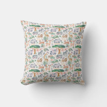 Tropical Jungle Safari Animals Baby Shower