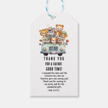 Tropical Jungle Safari Animals Boy Shower