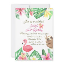 Tropical Jungle Safari Första födelsedagen