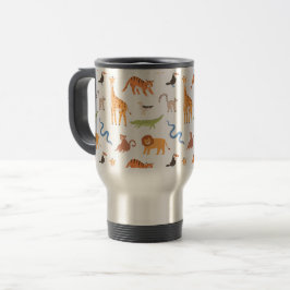 Tropical Jungle Safari Wild Animals Pattern Resemugg