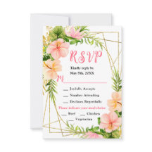 Tropical Jungle with Foliage Wedding