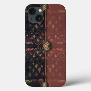 Tropical Latticwork Clutch